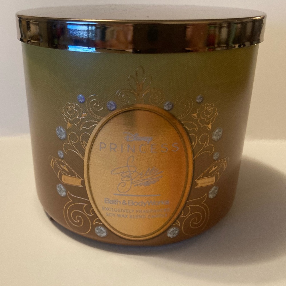 Bath & Body Works Disney Princess Belle 3 wick candle